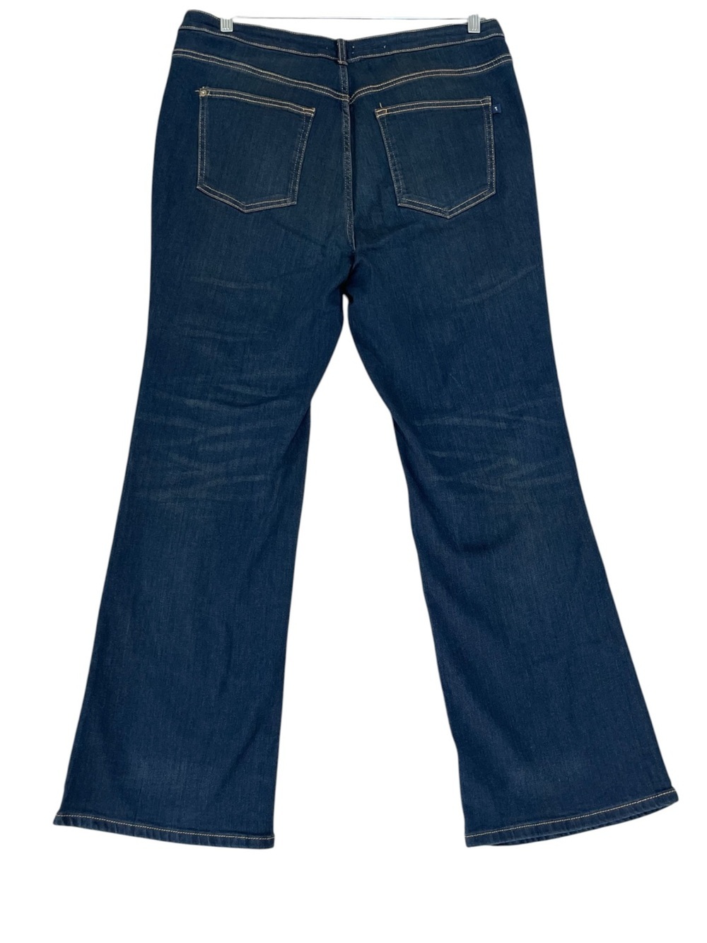 Anthropologie Pilcro Women’s Size 16W High Rise Wide Leg Jeans Dark Blue - Picture 3 of 16